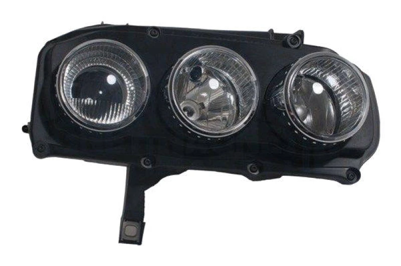 Image of MAGNETI MARELLI 712428201129 Headlights H7/H7, Right, with motor for headlamp levelling, Halogen Headlight (259)