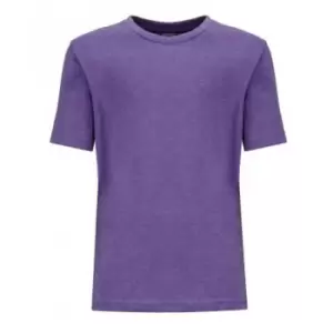 Image of Next Level Childrens/Kids Short-Sleeved T-Shirt (11-12 Years) (Purple)