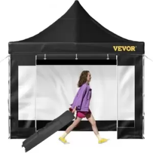 Image of VEVOR 10 x 10 FT Pop Up Canopy Tent, Outdoor Patio Gazebo Tent with Removable Sidewalls and Wheeled Bag, UV Resistant Waterproof Instant Gazebo Shelte