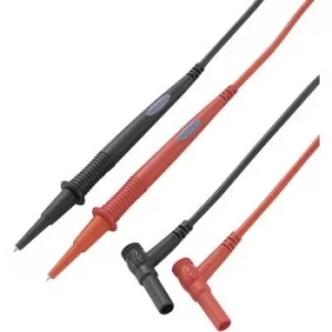 Safety test lead et 1m Black, Red VOLTCRAFT MS-7