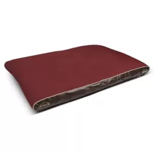 Image of Scruffs Hilton Memory Foam Orthopaedic Pillow Red (M)