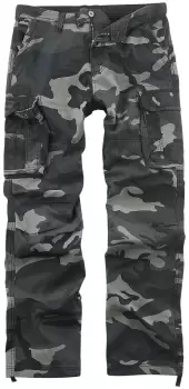 Image of Vintage Industries Reef Trousers Cargo Trousers dark camo
