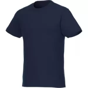 image of Elevate Mens Jade Short Sleeve Recycled T-Shirt (L) (Navy)