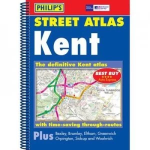 Image of Street Atlas Kent by George Philip and Son Paperback