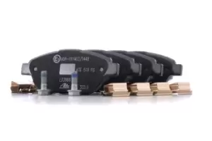 Image of ATE Brake pad set PEUGEOT,CITROEN 13.0470-3966.2 1611140780,425235,425331 425370,425427,425471,425489,1611140780,425222,425250,425339,425385,425418