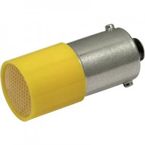 Image of LED bulb BA9s Yellow 110 Vdc 110 V AC 0.4 lm CML