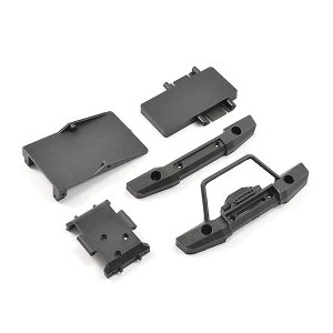 Image of Ftx Mini Outback 2.0 Fr/Rr Bumpers & Electronics Mounts