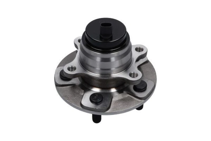 Image of KAVO PARTS WBH-10018 Wheel bearing kit Front Axle, with integrated ABS sensor Wheel Bearing Kit (654)