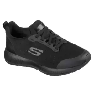 Image of Skechers Womens/Ladies Squad SR Wide Shoes (7 UK) (Black)