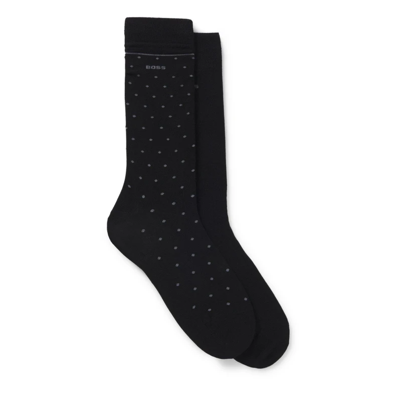 Image of Boss Boss 2p Rs Dots Vi Bamboo 10267124 - Black 6 - 12 Months