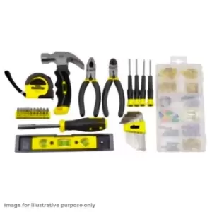 Image of Rolson 15PC Home Tool Kit
