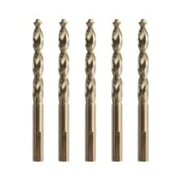 Image of DEWALT HSS-E Cobalt Jobber Drill Bits 10.5mm Pack of 5