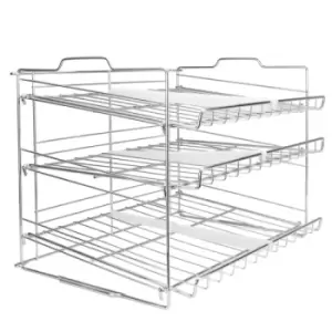 image of 3 Tier Tin Can Rack M&amp;W