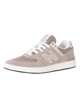 Image of All Courts 574 Suede Trainers
