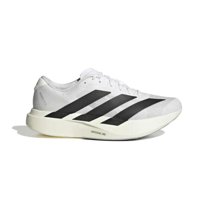 Image of adidas Adizero EVO SL Shoes Mens Fast Neutral Road Running Shoes 8 (42) White 21207801280