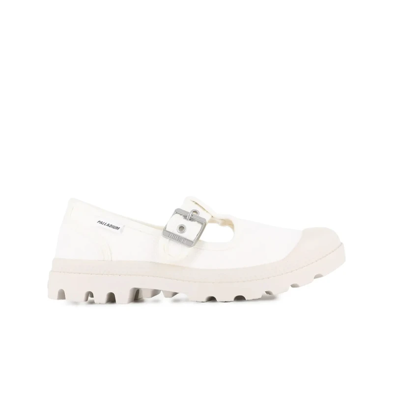 Image of Palladium Womens Trainers Palladium Pampa M-Jane Washed Blanc Female 42