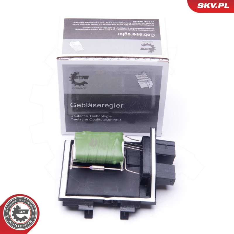 Image of ESEN SKV Blower motor resistor ESEN SKV 95SKV078