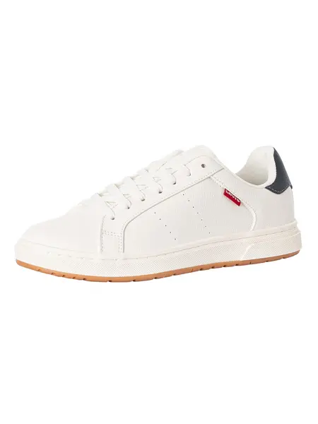 Levis Piper Trainers Regular White 8 UK