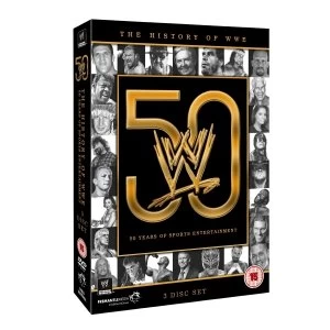 Image of WWE: The History Of WWE: 50 Years Of Sports Entertainment DVD