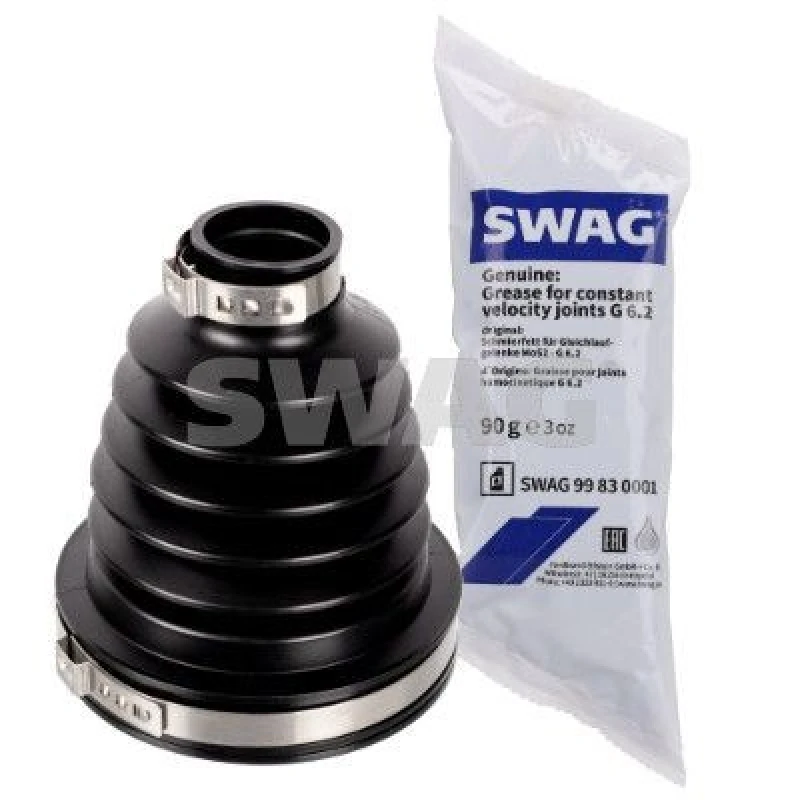 Image of CV boot kit, drive shaft SWAG 33 10 1533