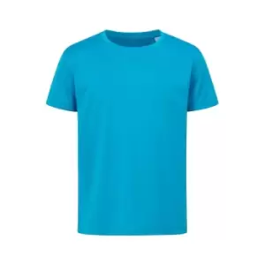 image of Stedman Childrens/Kids Sports Active T-Shirt (S) (Hawaiian Blue)