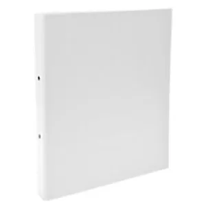 image of Exacompta Ring Binder 54378E Polypropylene A4 30 mm 2 ring White Pack of 20