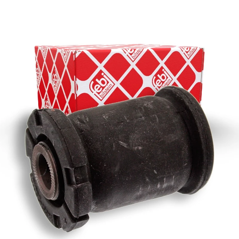Image of FEBI BILSTEIN 41556 Arm Bushes Front Axle Right, Rubber-Metal Mount Control Arm-/Trailing Arm Bush (251)