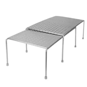 Image of Expandable Kitchen Storage Shelves - Set of 2 M&amp;W
