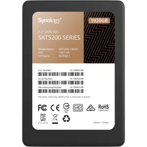 Image of Synology SAT5200 1.92TB SSD Drive