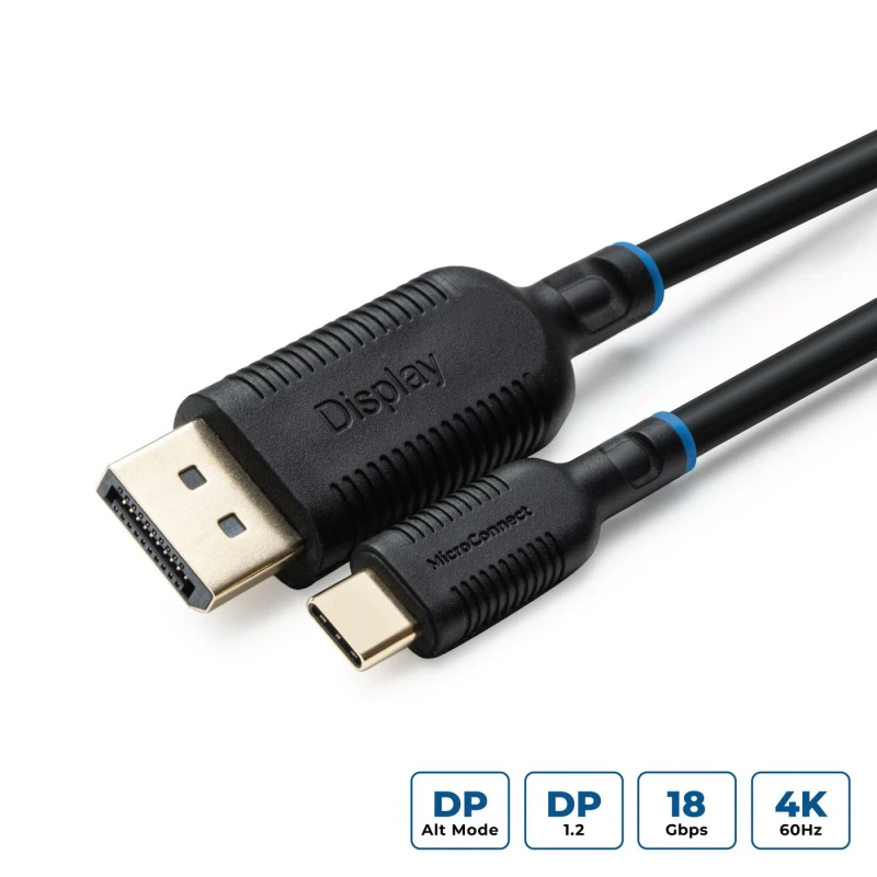 Image of Microconnect MC-USBCDP05 video cable adapter 0.5 m USB Type-C DisplayP