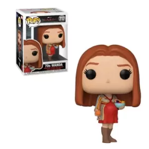 image of Marvel WandaVision 70's Wanda Pop! Vinyl Figure