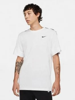 image of Nike Repeat T-Shirt - White, Size 2XL, Men