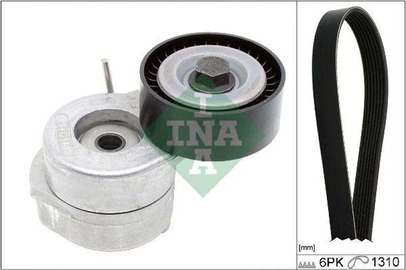 Image of V-Ribbed Belt Set INA 529 0506 10