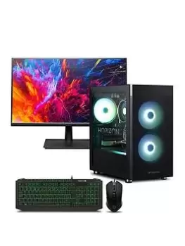 Image of Horizon Bundle Geforce GTX 1650 AMD Ryzen 5 16GB RAM 500GB SSD Gaming Desktop