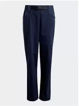 Image of adidas City Escape All-purpose Tracksuit Bottoms, Blue, Size 11-12 Years