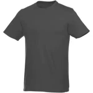 image of Elevate Unisex Heros Short Sleeve T-Shirt (XS) (Storm Grey)