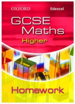 Image of Oxford Gcse Maths for Edexcel Higher Homework Book by Clare Plass Paperback