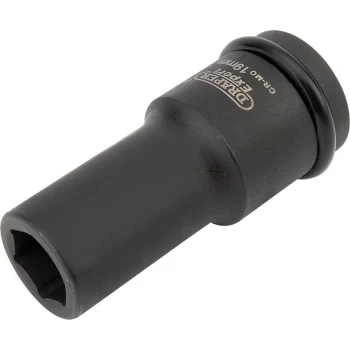Image of Draper Expert 3/4" Drive Deep Hexagon Impact Socket Metric 3/4" 19mm