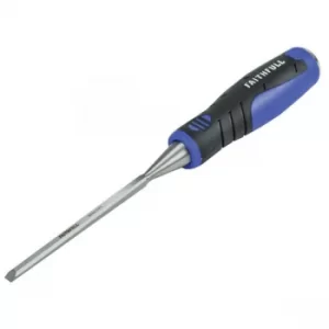 image of Faithfull FAIWCSG6 Soft Grip Bevel Edge Chisel 6mm (1/4in)