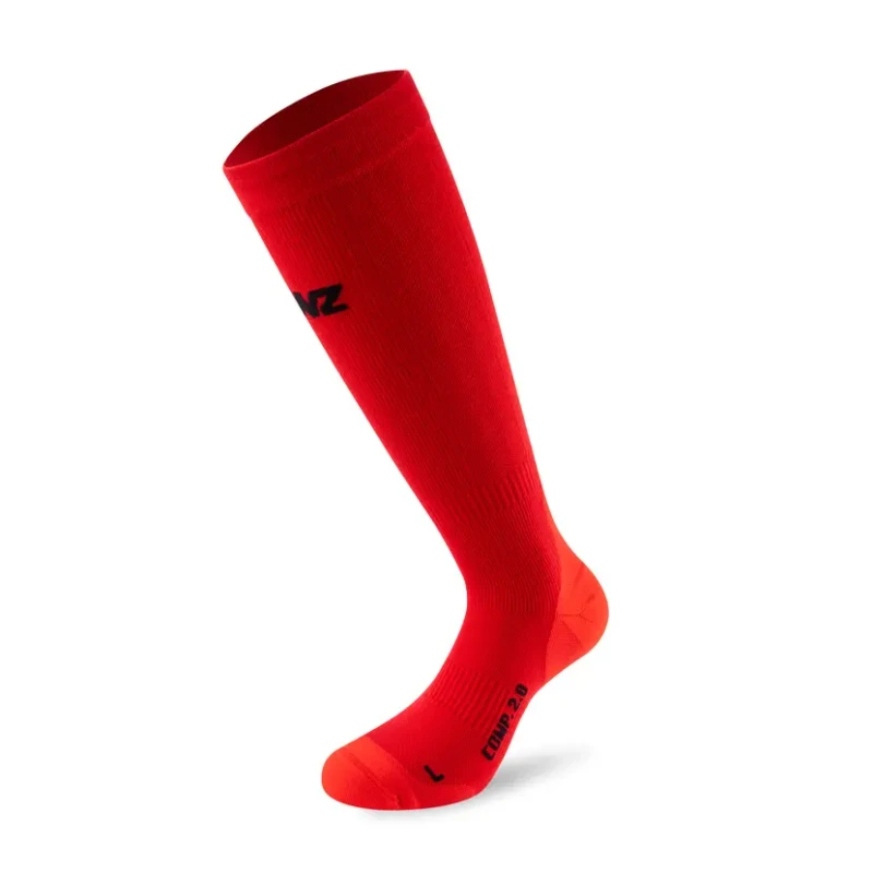 Image of Compression socks Lenz 2.0 Merino Rouge Unisex L