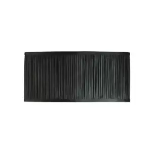 Image of Kemp Oval Eighteen Inch Black Organza Two Light Shade, E14