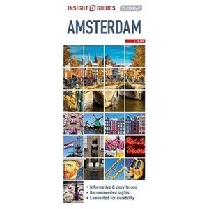 Image of Insight Guides Flexi Map Amsterdam Sheet map 2017