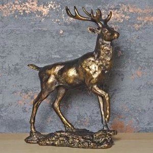 Image of Highland Monarch Bronze Effect Sculpture by David Geenty 21cm
