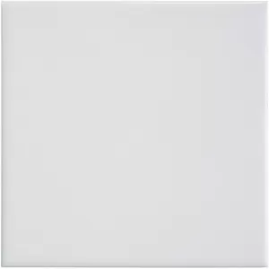 Image of Wickes White Ceramic Wall Tile 150 x 150mm