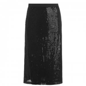 image of SET Midi Skirt - 9990 Black