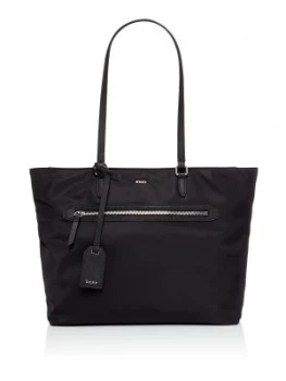 image of DKNY Casey nylon large tote Black