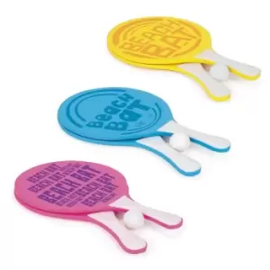 image of Toyrific Wooden Paddle Bat Set (Assorted)