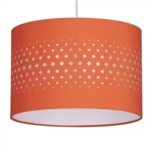 image of Bhs Laser Cut Shade Burnt Orange