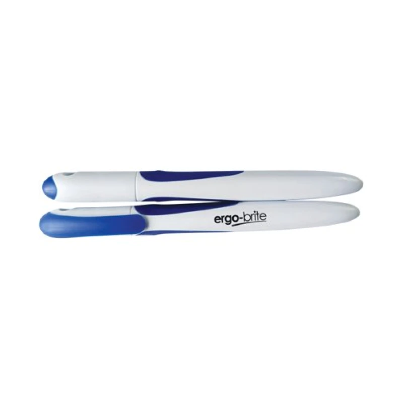 Image of Ergo-Brite Drywipe Markers Bullet Tip 2mm Line Blue (48 Pack) WB101-BL