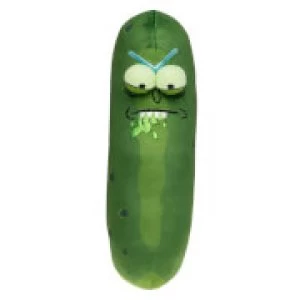 Image of Rick and Morty Biting Lip Pickle Rick 7 Galactic Plushie